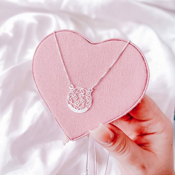 Colar de prata personalizado