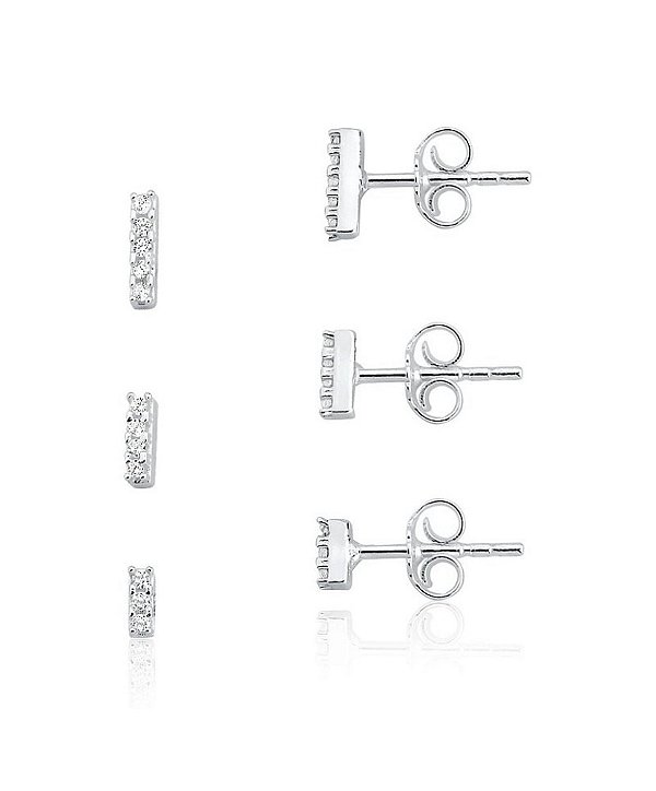 Trio palito na prata 925