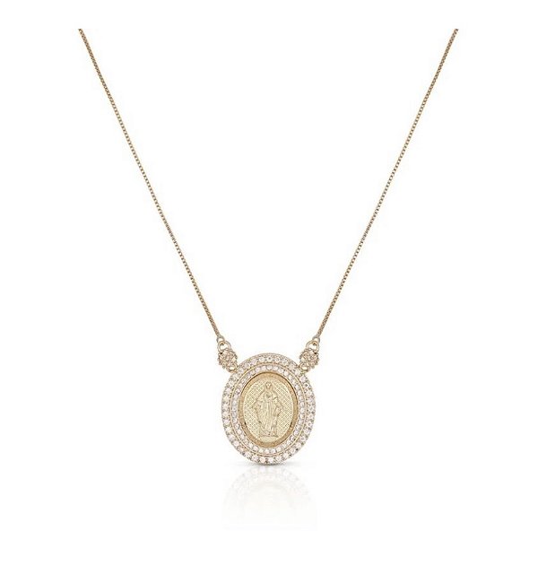 Colar de Nossa Senhora das Graças (escolha o banho)