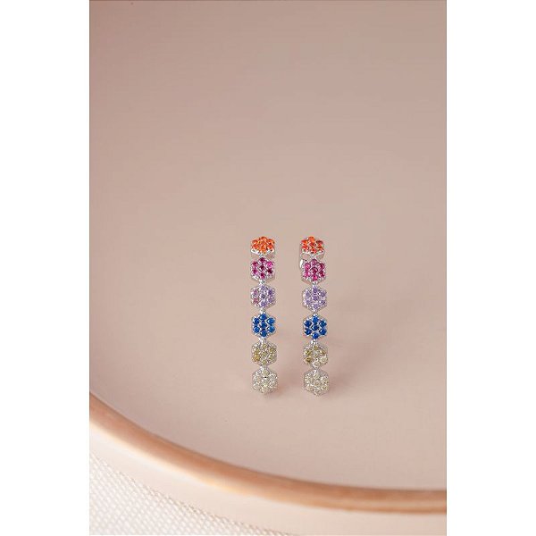 Brinco earhook colorido