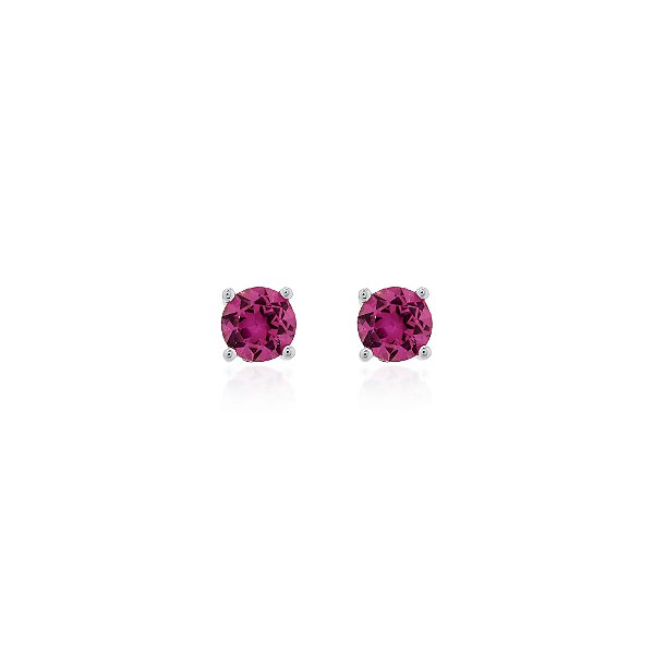 Brinco pink 6mm