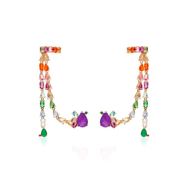 Brinco ear chain fusion
