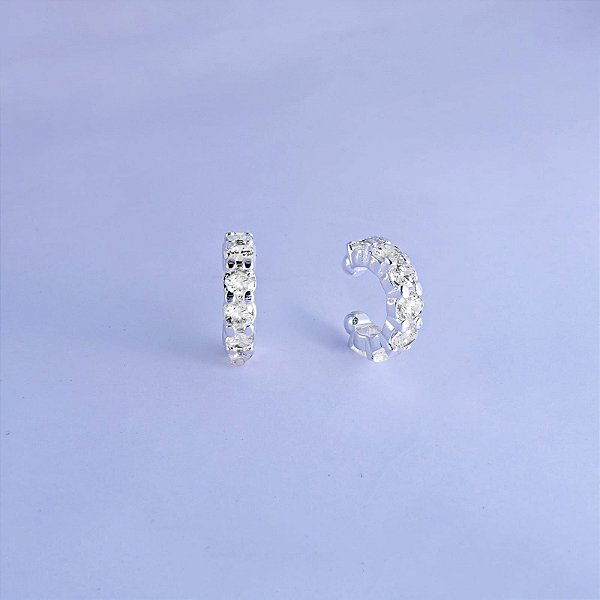 Piercing fake na prata