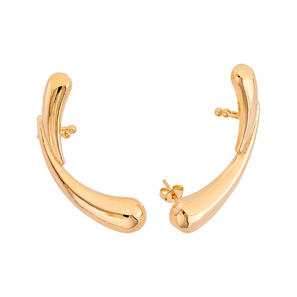 Brinco ear cuuf organico