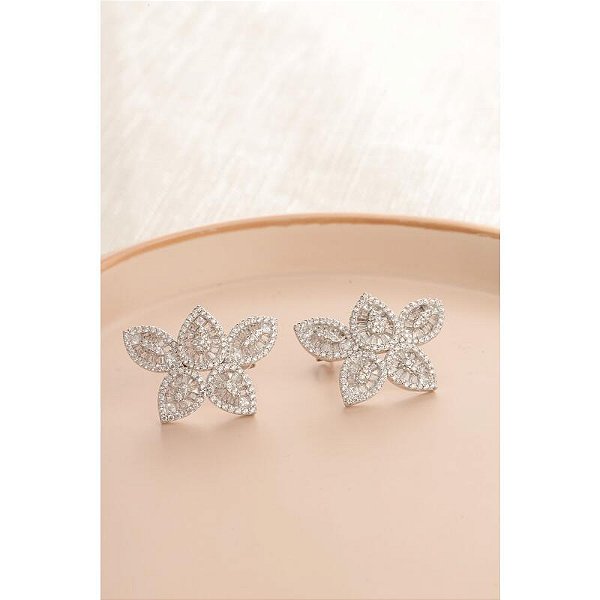 Brinco ear cuff de gotas