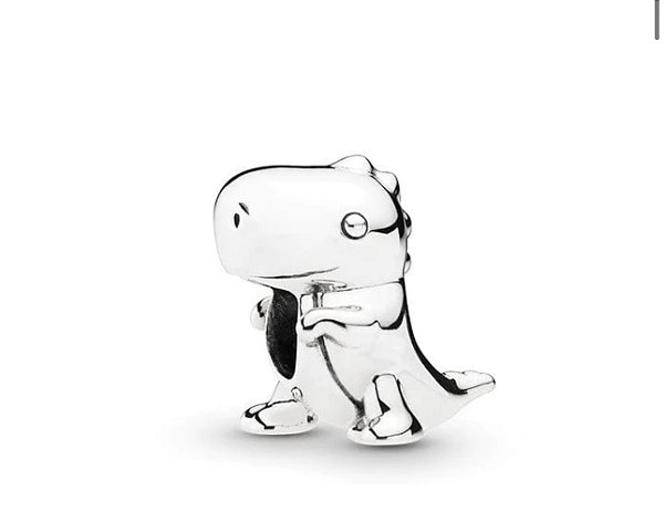 Berloque de dinossauro liso