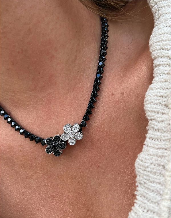Pingente de flor para riviera