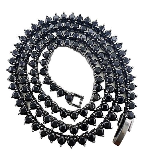 Colar riviera 3mm black