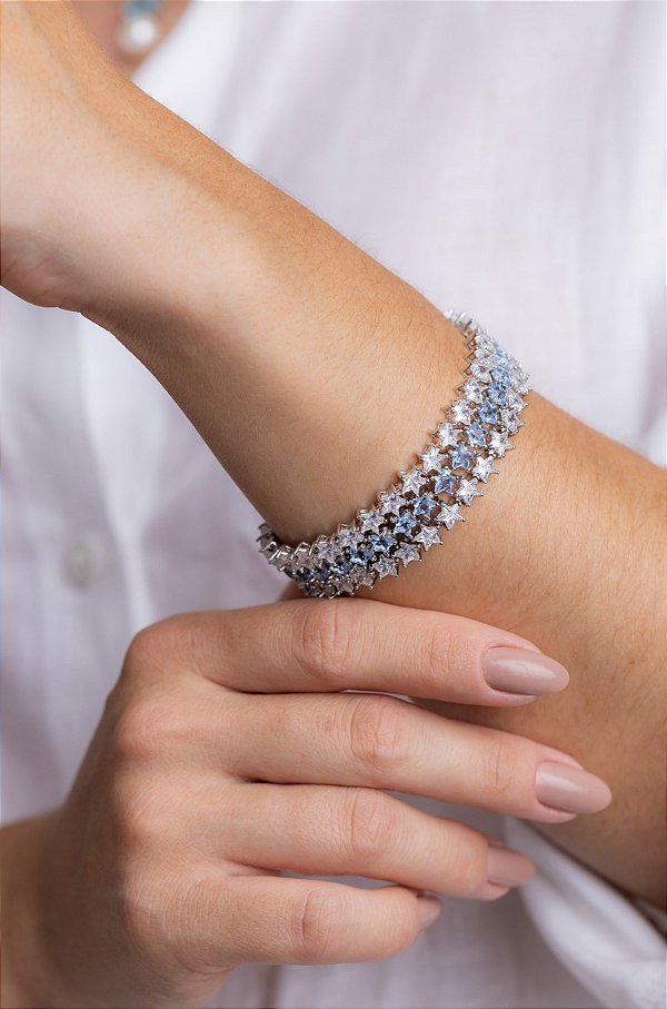 Pulseira riviera de estrela
