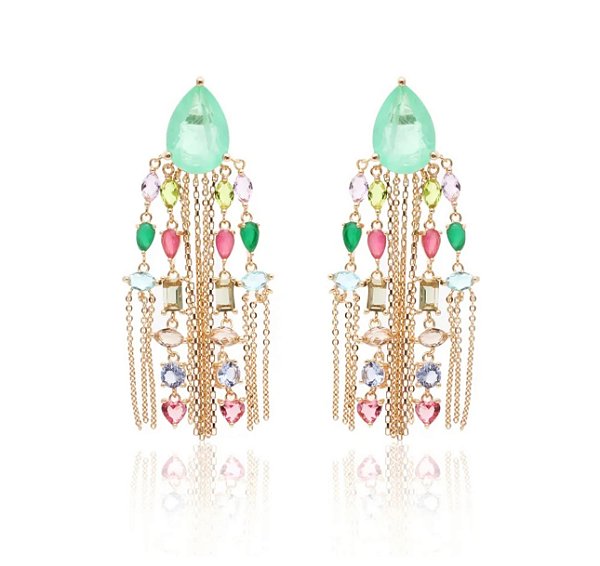 Brinco colombiana com franja