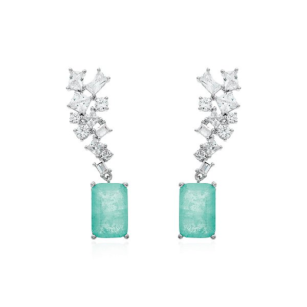 Brinco cristal e colombiana