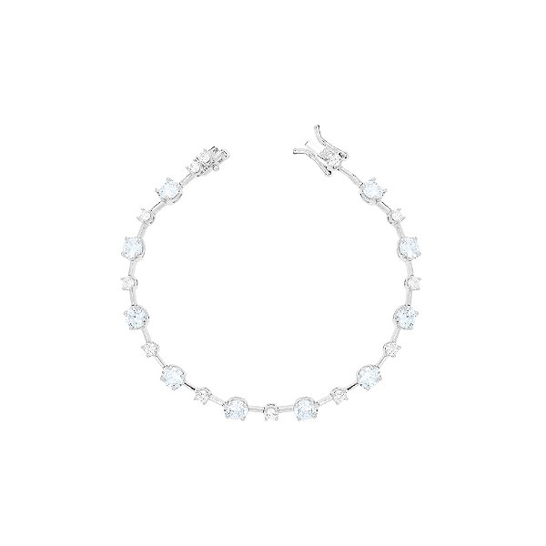 Pulseira fio faca pontos de luz aqua