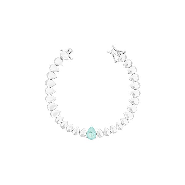 Pulseira de gotas lias e gota colombiana