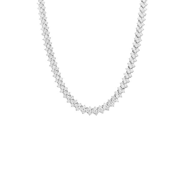 Colar riviera estilo cacho de uva