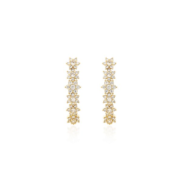 Brinco earhook seis flores