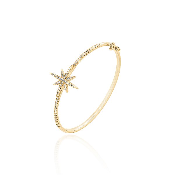 Bracelete estrela oito pontas