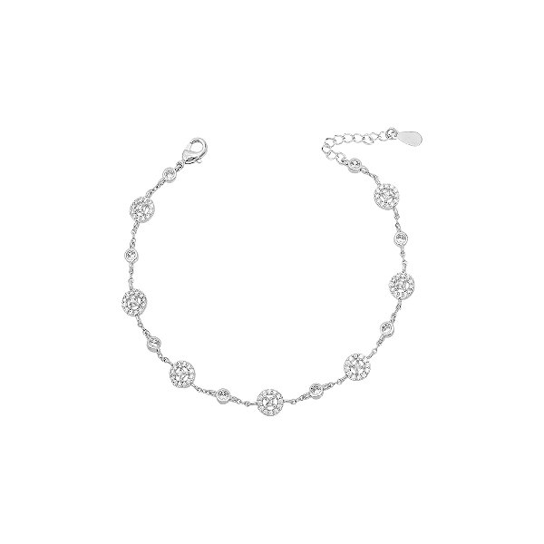 Pulseira redonda cristal