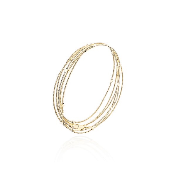 Pulseira corda de violão várias voltas