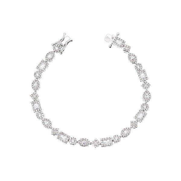 Pulseira riviera formatos diferente