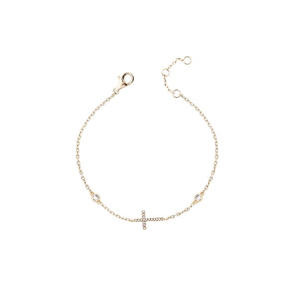Pulseira de cruz