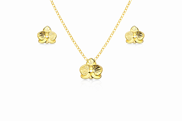 Conjunto orquídea