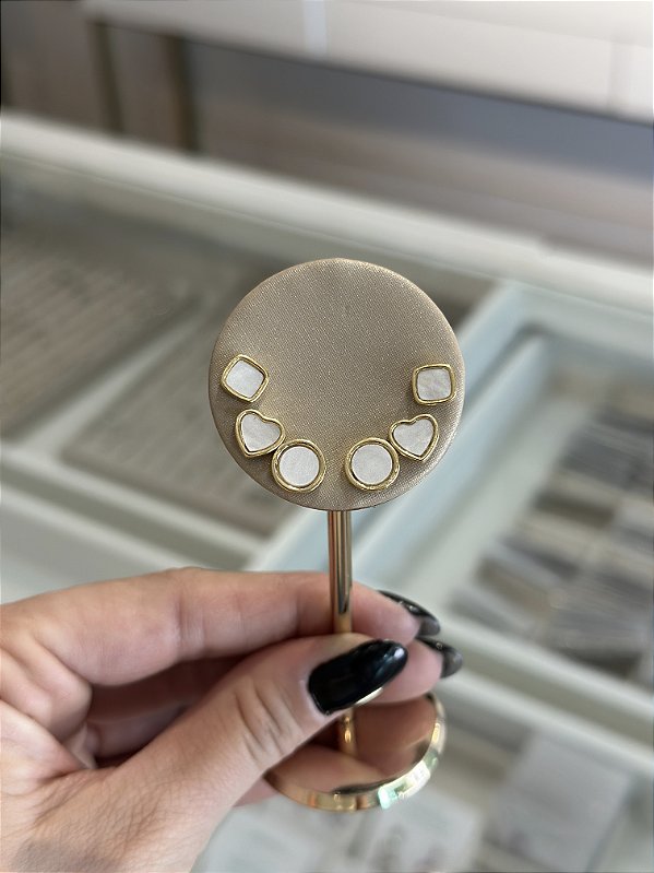 Trio formato diferente madrepérola