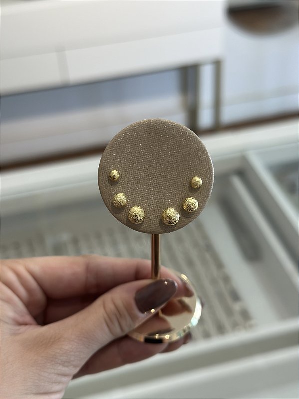 Trio bolinha dourada