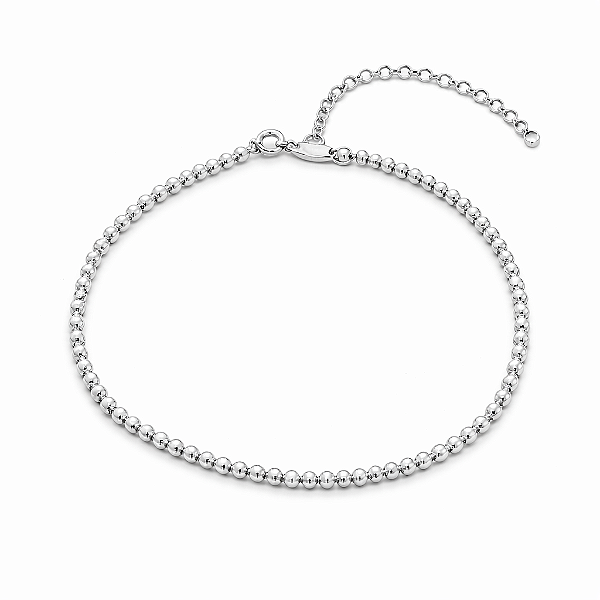 Pulseira de esferas na prata 925