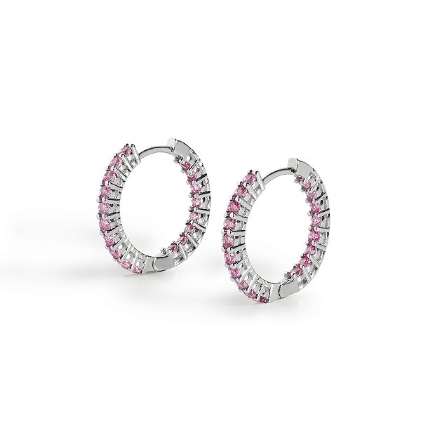 Argola pink 20mm