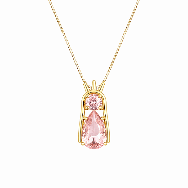 Colar Nossa Senhora rosa
