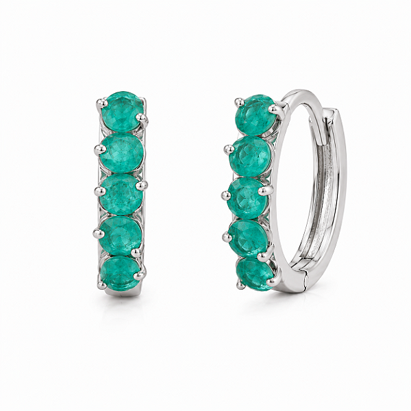 Argola colombiana 3 garras