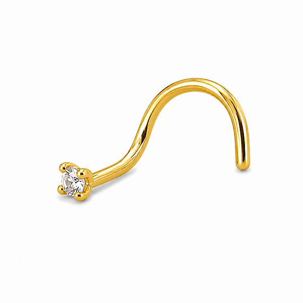 Piercing de nariz ponto de luz