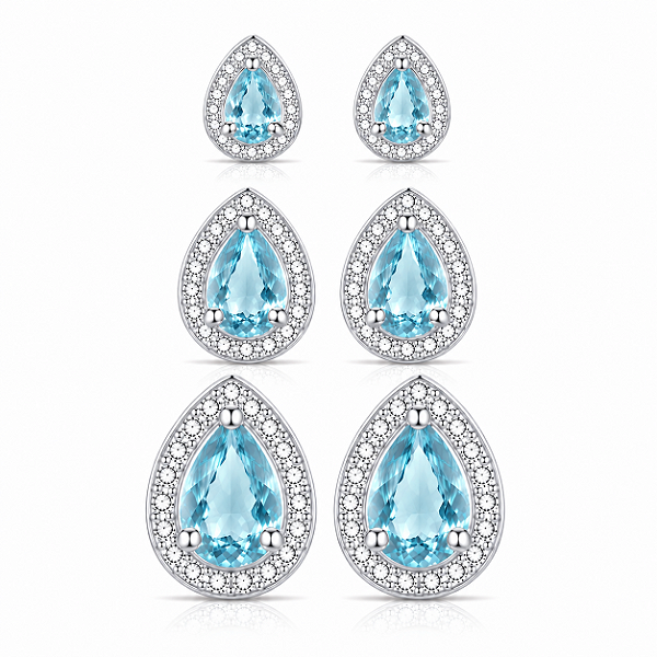Trio gota cravejada acqua
