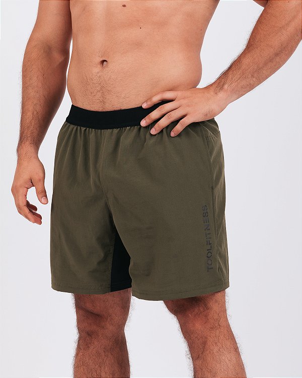 Training Shorts Verde Militare