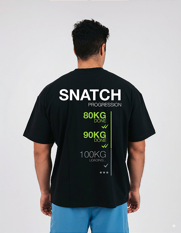 Camiseta Oversized - 90kg Snatch