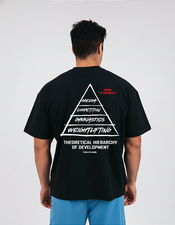 Camiseta Oversized - Theorical Hierarchy of Development