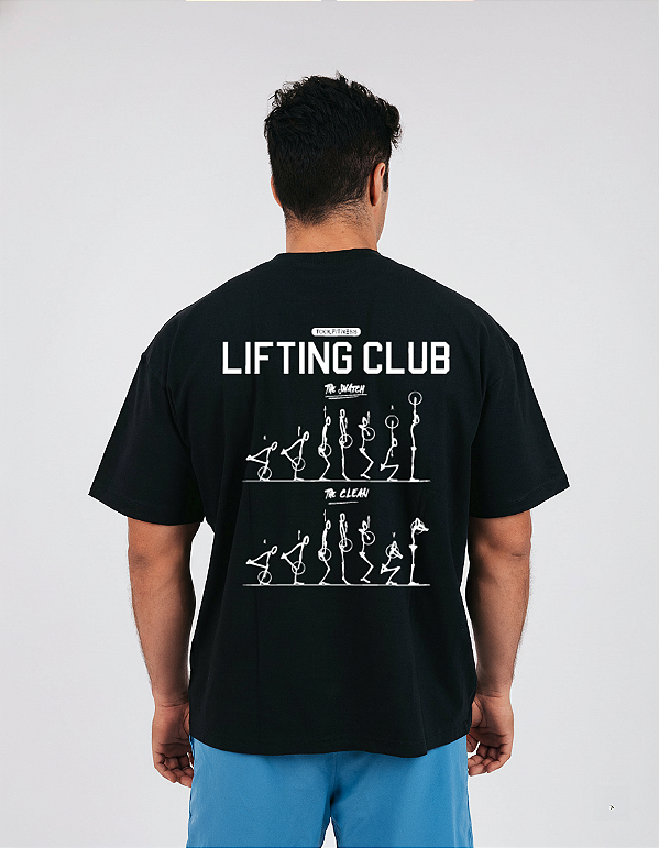 Camiseta Oversized - Lifting Club