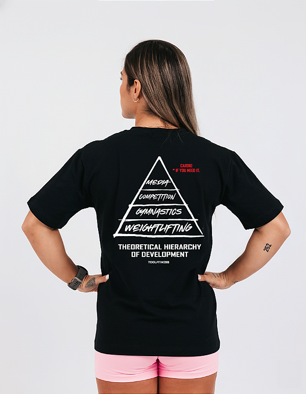Camiseta Theorical Hierarchy of Development - Feminina
