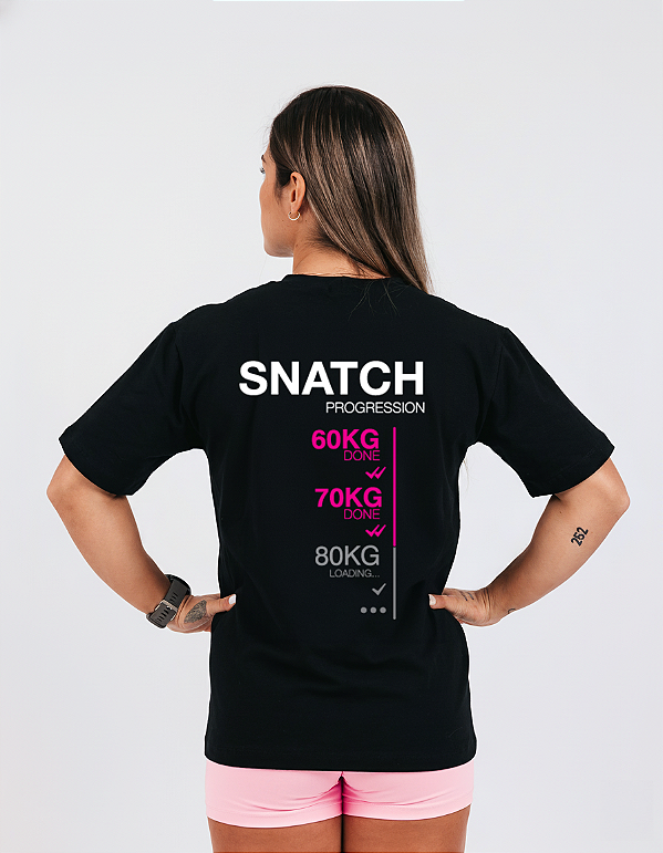 Camiseta 70KG Snatch - Feminina