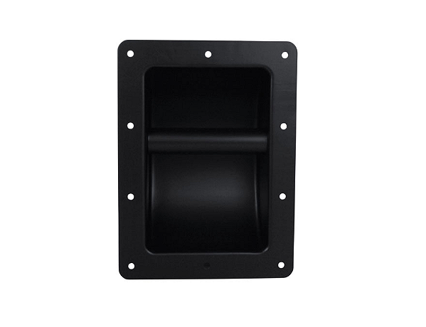 Kit 2 Alça Grande Metal Caixa Som Ludovico 22x16 Metalica