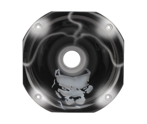 CORNETA LC 14.25 GRAFITADA - PIT BULL (PRATA/PRETO)