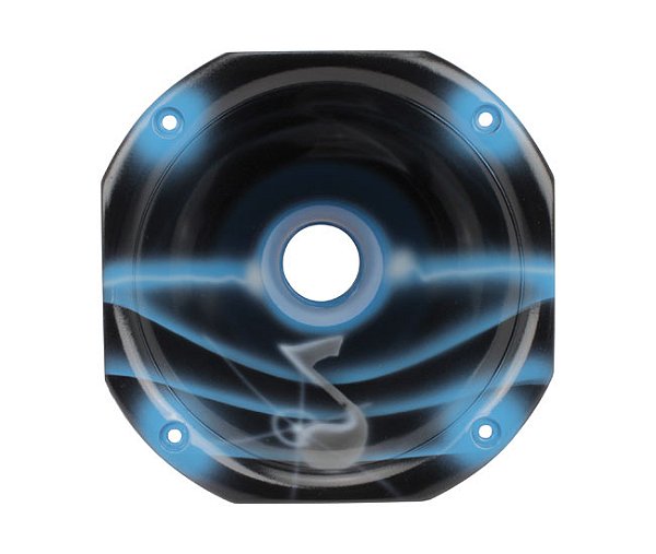 CORNETA LC 500 FLANGE - GRAF. NOTA MUSICAL - (PRATA/PT)