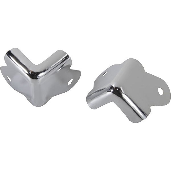 CANTONEIRA METÁLICA CROMADA