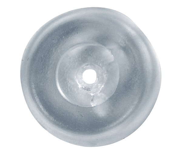 PÉ PEQUENO PVC COM ARRUELA PARA CAIXA ACÚSTICA 100 peças