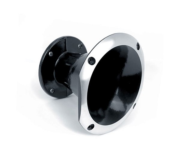 CORNETA ALUMÍNIO 14.50 PRETA E POLIDA