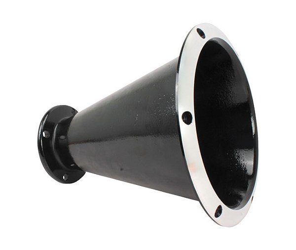 CORNETA ALUMÍNIO TRIO JARRÃO - PRETA POLIDA