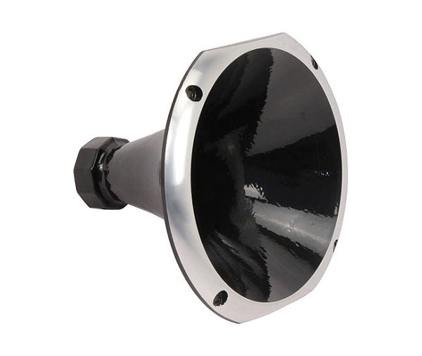 CORNETA ALUMÍNIO 14.50 PRETA E POLIDA ROSCA