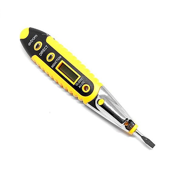 Caneta Teste Digital Exbom Cntt-d10 Tensão E Corrente