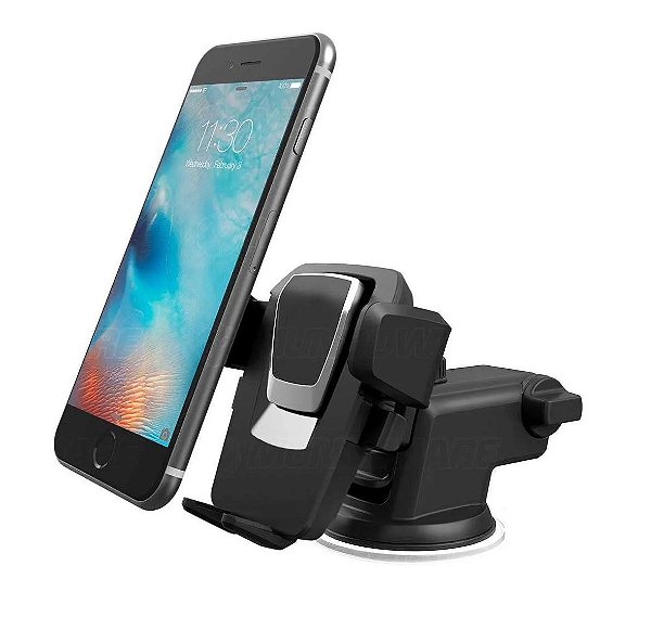 Suporte Universal Celular Gps E Smartphone Fixa No Painel