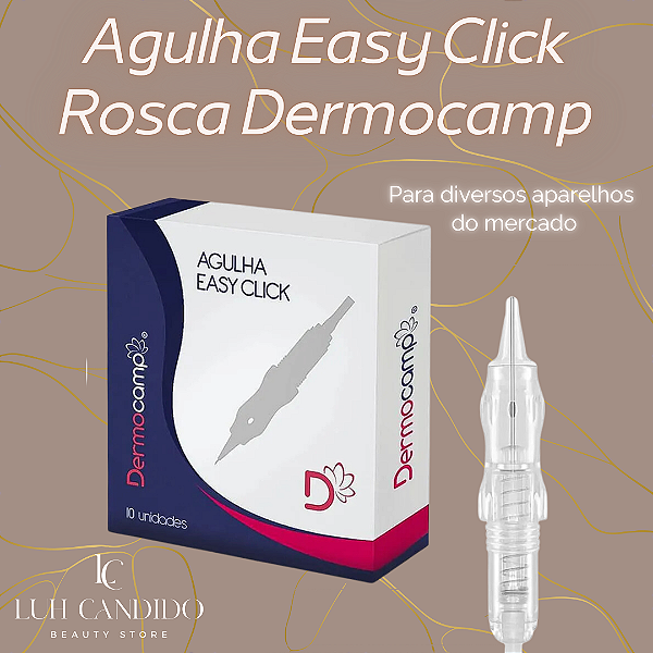 AGULHA EASY CLICK ROSCA DERMOCAMP
